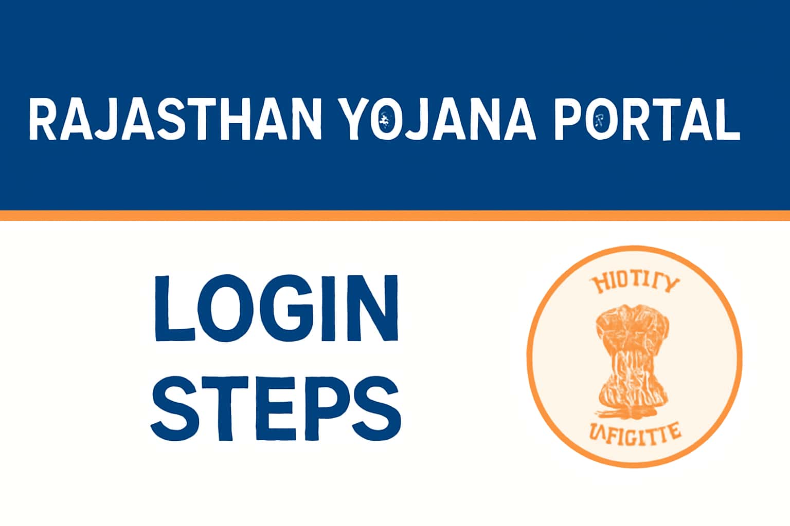 Rajasthan Yojana Portal Login Steps